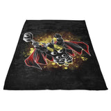 Inked God - Fleece Blanket