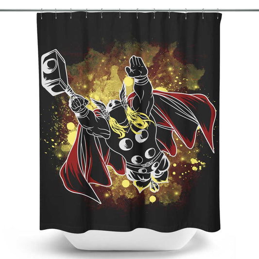 Inked God - Shower Curtain
