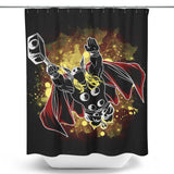 Inked God - Shower Curtain