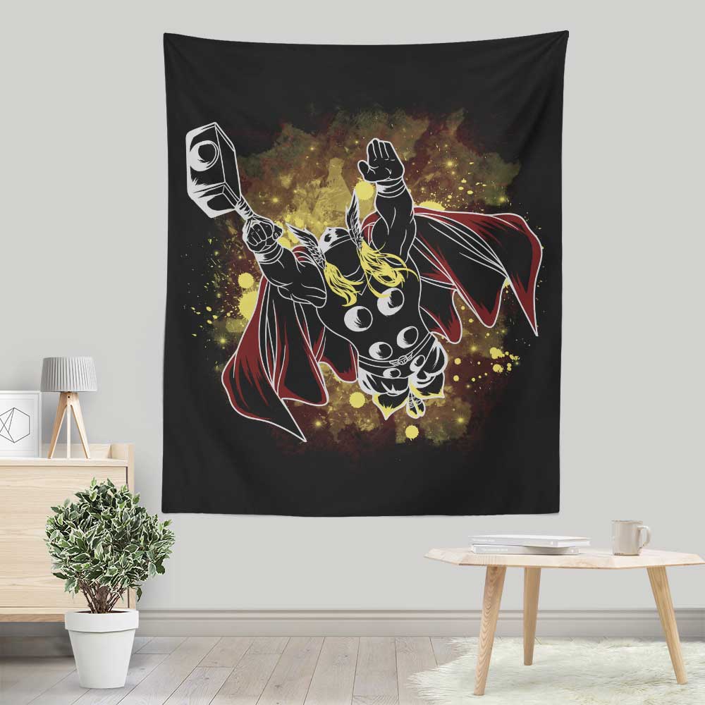 Inked God - Wall Tapestry