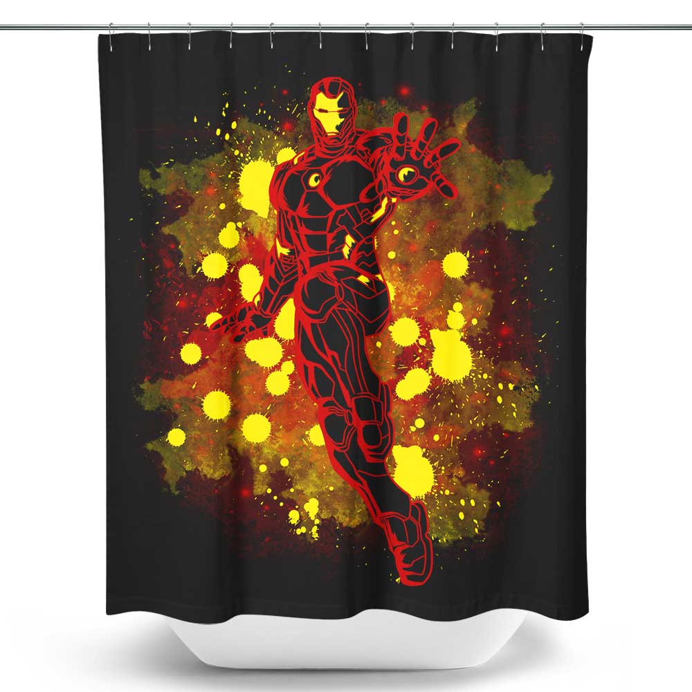 Inked Iron - Shower Curtain