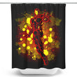 Inked Iron - Shower Curtain