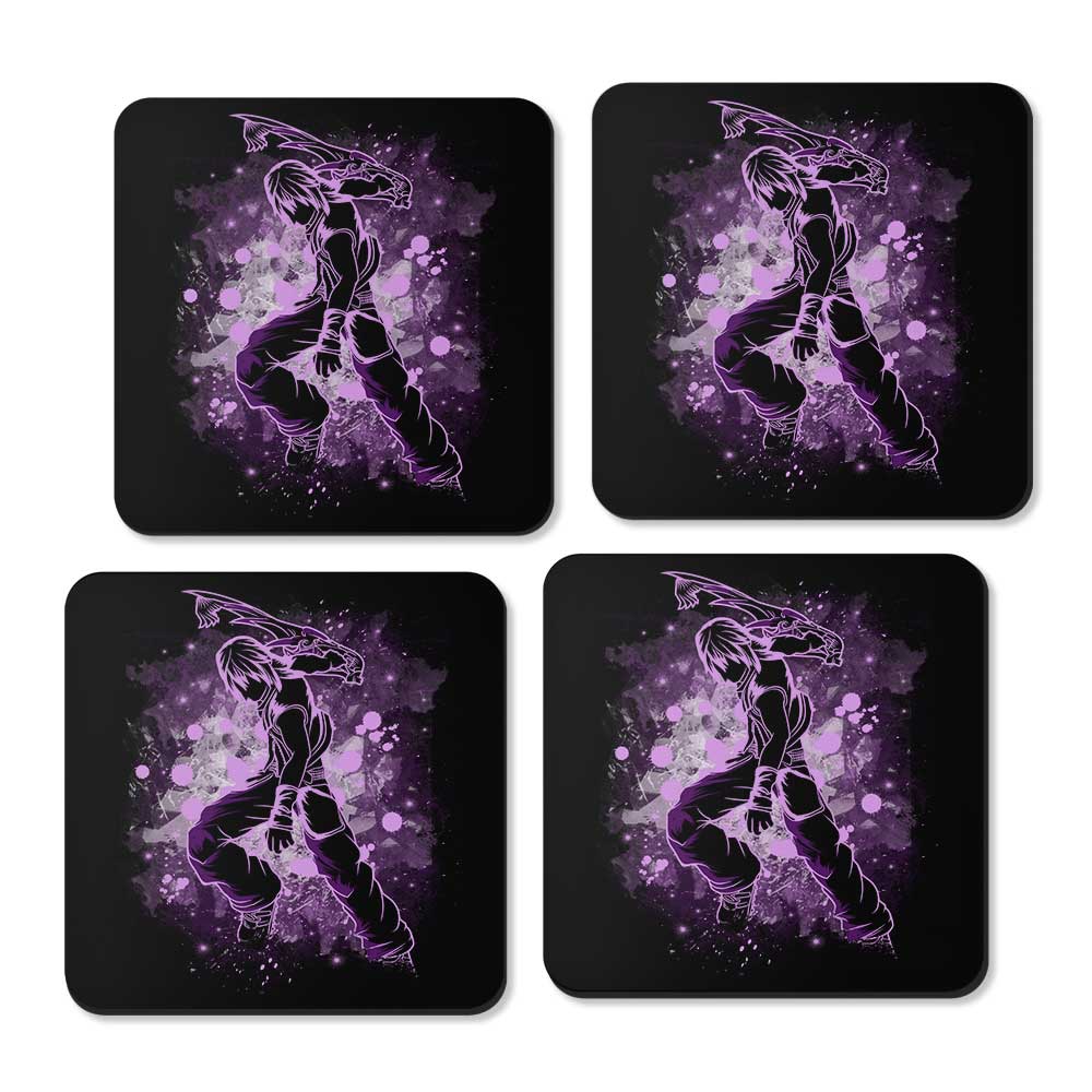 Inked Key Wielder - Coasters