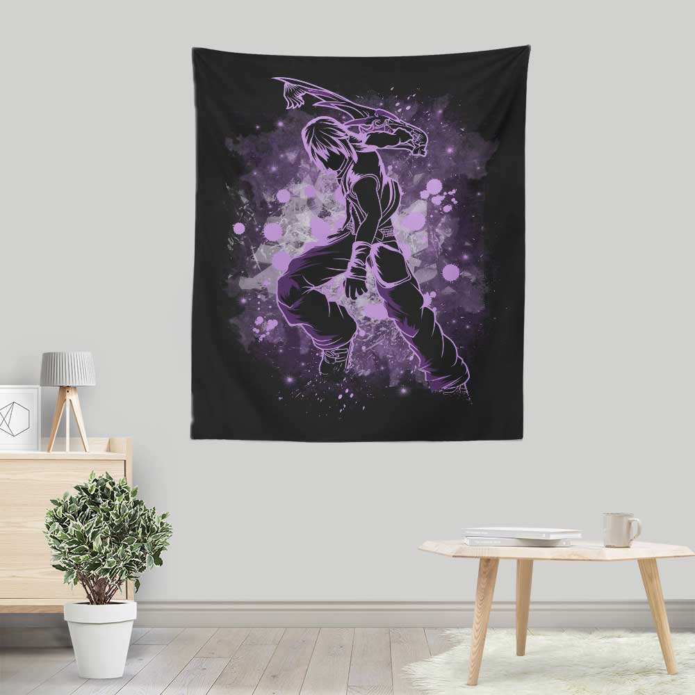 Inked Key Wielder - Wall Tapestry