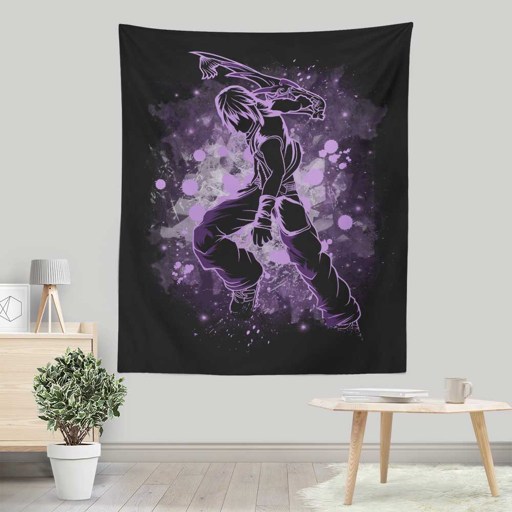 Inked Key Wielder - Wall Tapestry