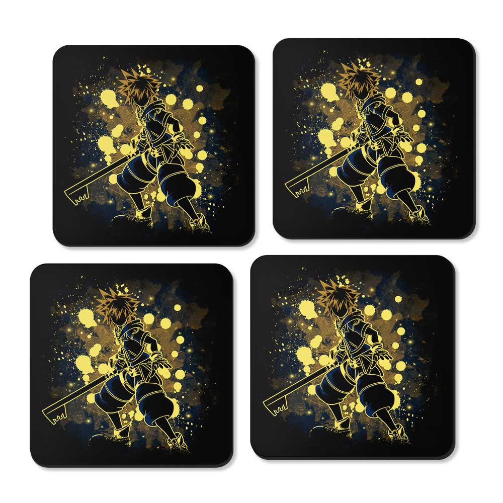 Inked Keyblade - Coasters