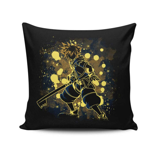 Inked Keyblade - Throw Pillow