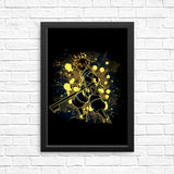 Inked Keyblade - Posters & Prints