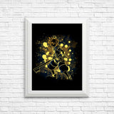 Inked Keyblade - Posters & Prints