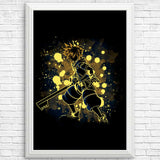 Inked Keyblade - Posters & Prints