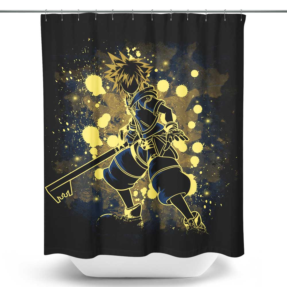 Inked Keyblade - Shower Curtain