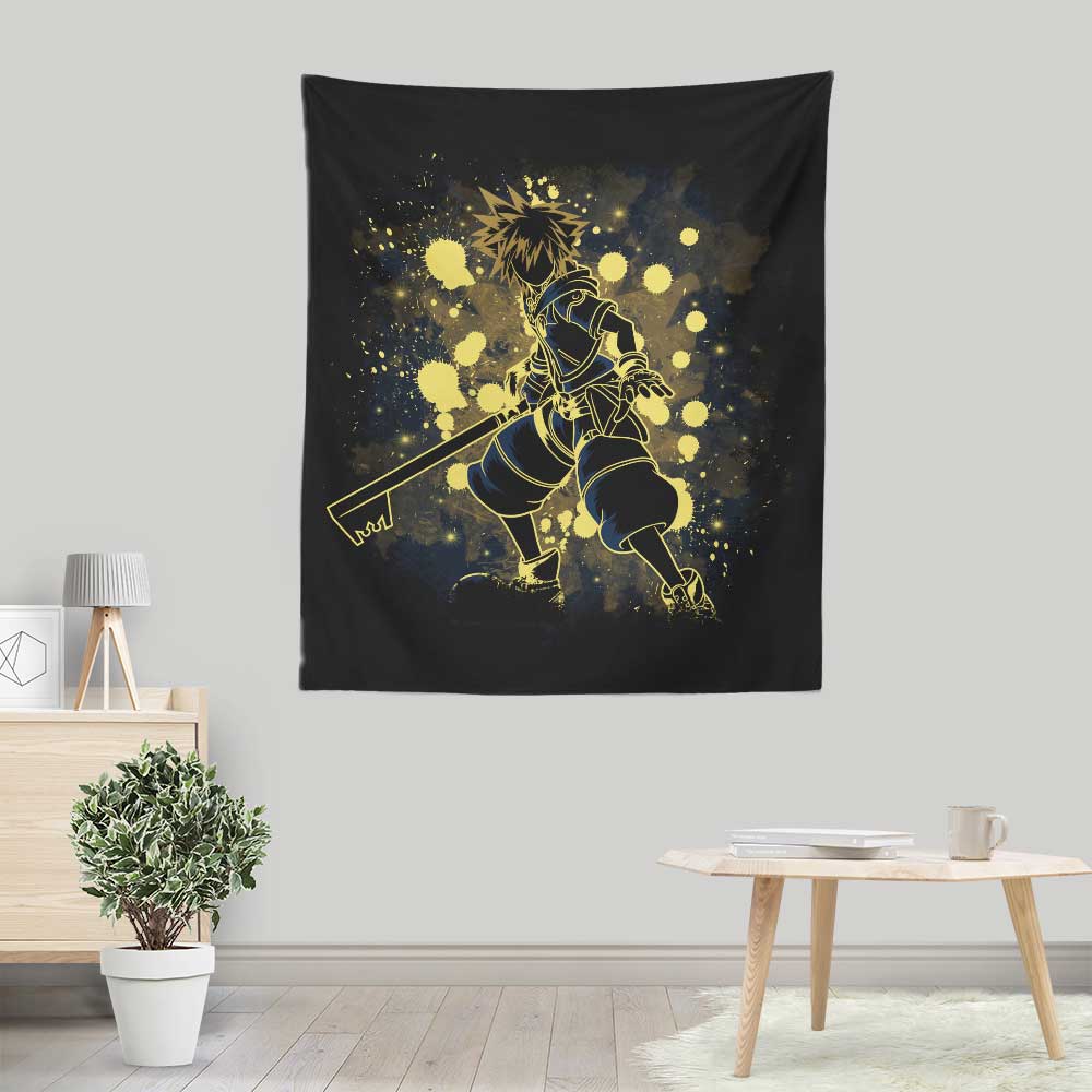 Inked Keyblade - Wall Tapestry