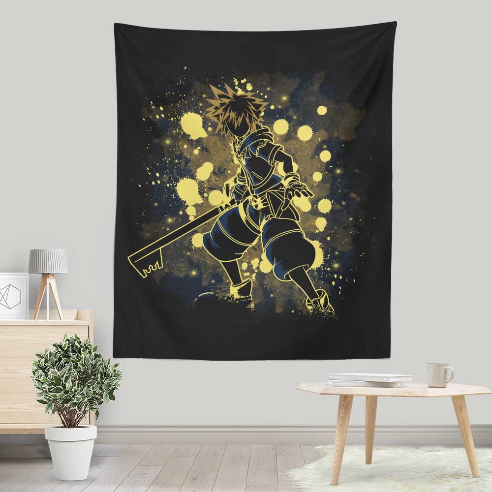 Inked Keyblade - Wall Tapestry