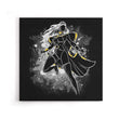 Inked Lightning - Canvas Print
