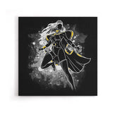 Inked Lightning - Canvas Print
