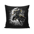 Inked Lightning - Throw Pillow