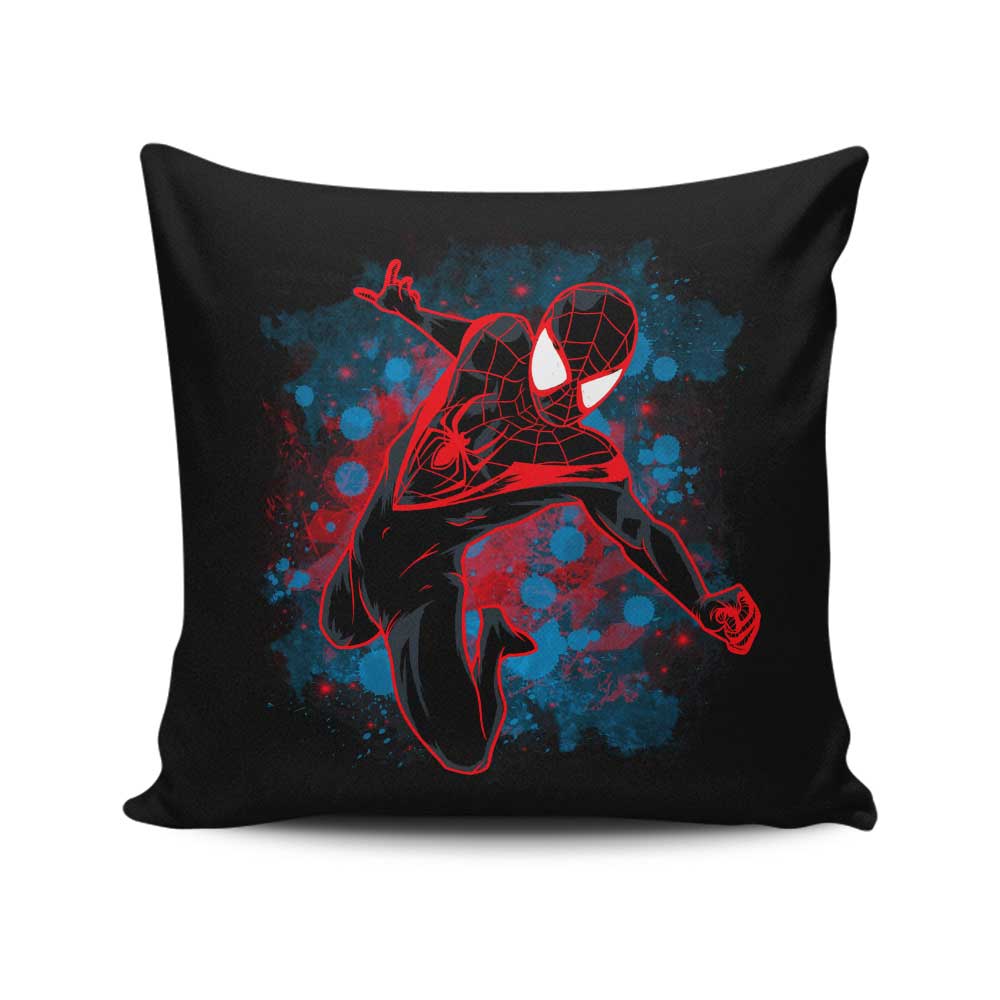 Inked Morales - Throw Pillow