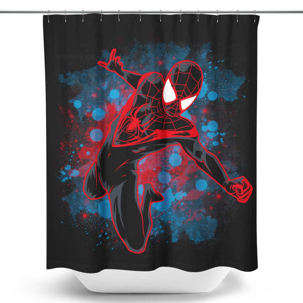 Inked Morales - Shower Curtain