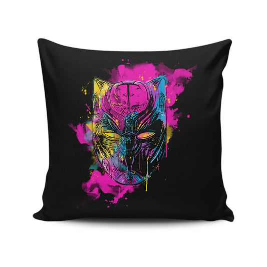 Inked Panther - Throw Pillow