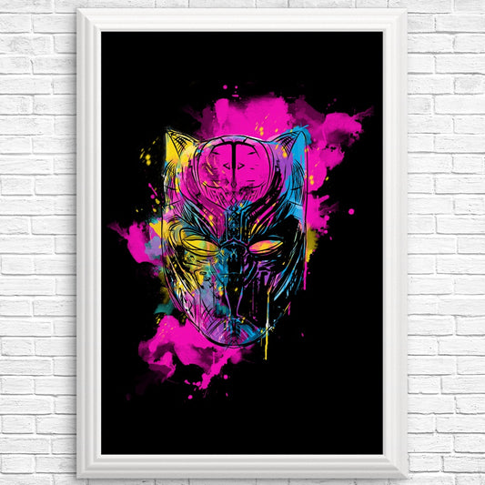 Inked Panther - Posters & Prints