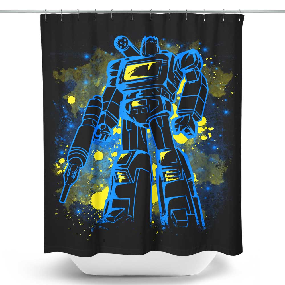 Inked Sound - Shower Curtain