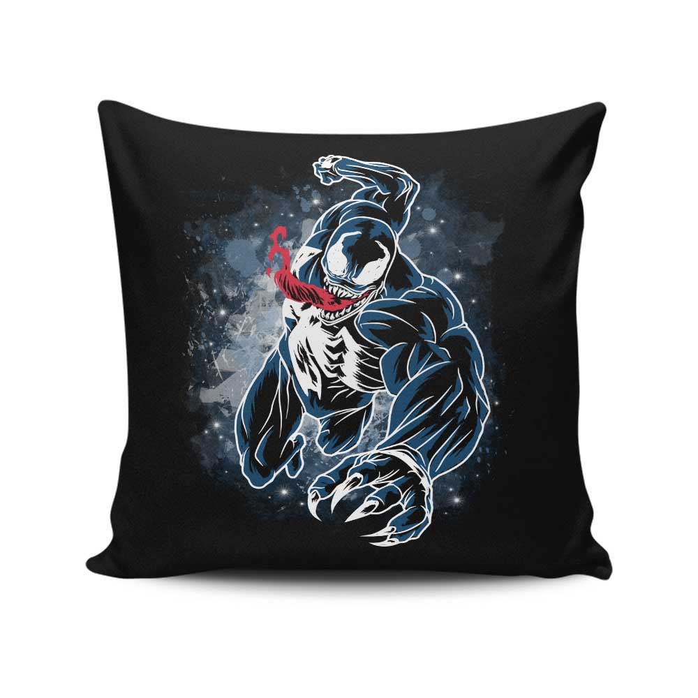 Inked Symbiote - Throw Pillow