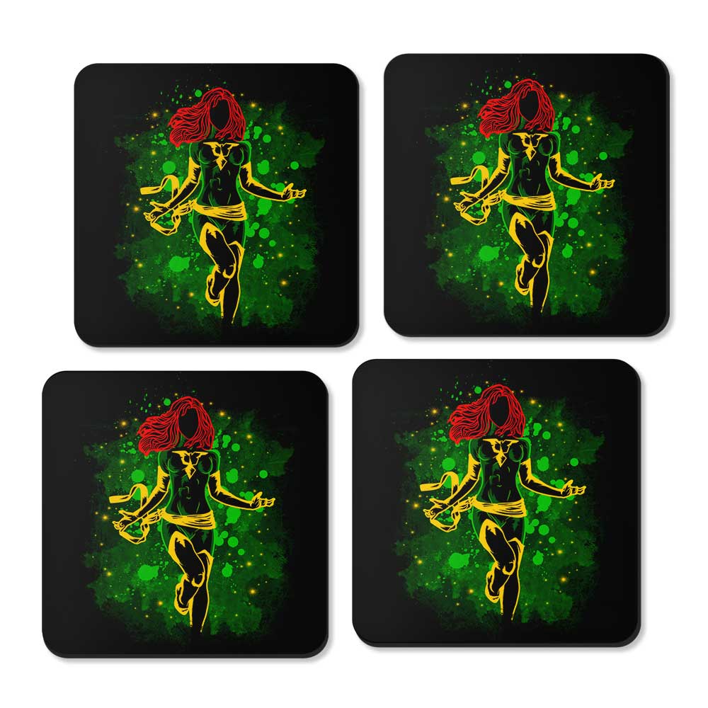 Inked Telepath - Coasters