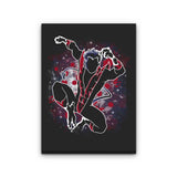 Inked Teleportation - Canvas Print