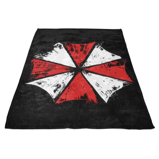Inked Umbrella - Fleece Blanket