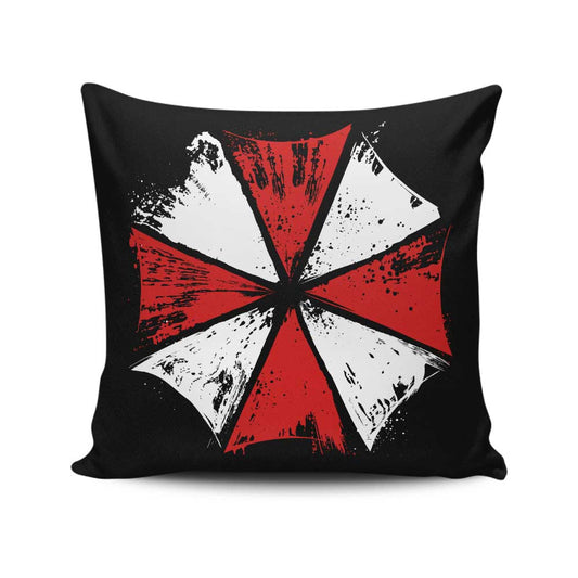Inked Umbrella - Throw Pillow
