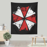 Inked Umbrella - Wall Tapestry