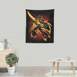 Inked Zero - Wall Tapestry