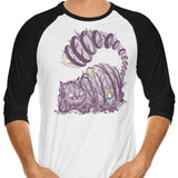 Inside Wonderland - 3/4 Sleeve Raglan T-Shirt