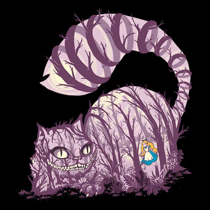 Inside Wonderland - Ringer T-Shirt