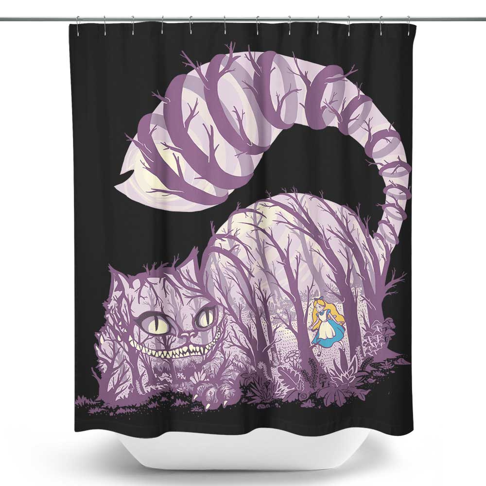 Inside Wonderland - Shower Curtain