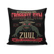 Interdimensional Crossfit - Throw Pillow