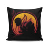 Into the Fire - Throw Pillow
