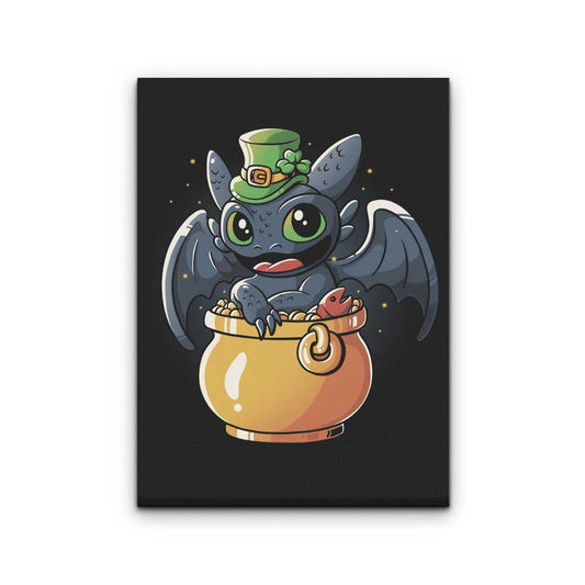 Irish Dragon - Canvas Print