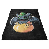 Irish Dragon - Fleece Blanket