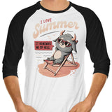 It Reminds Me Of Hell - 3/4 Sleeve Raglan T-Shirt