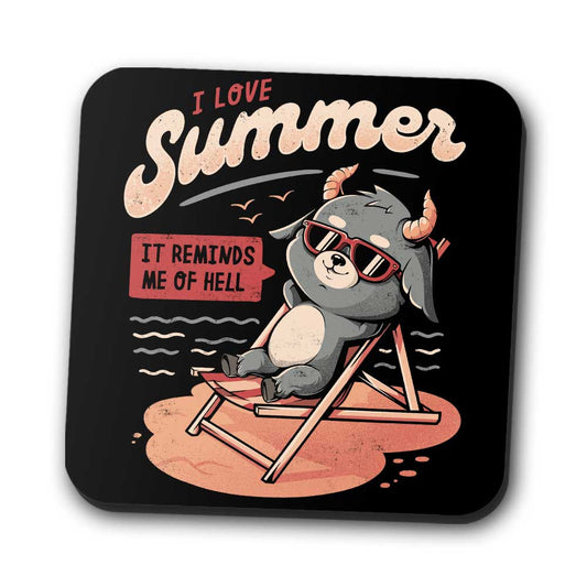 It Reminds Me Of Hell - Coasters