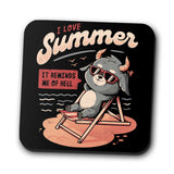 It Reminds Me Of Hell - Coasters