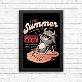 It Reminds Me Of Hell - Posters & Prints