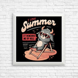 It Reminds Me Of Hell - Posters & Prints