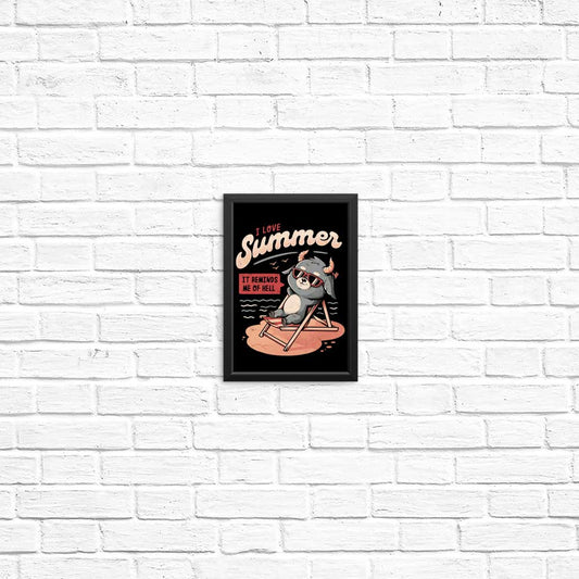 It Reminds Me Of Hell - Posters & Prints