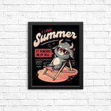 It Reminds Me Of Hell - Posters & Prints