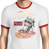 It Reminds Me Of Hell - Ringer T-Shirt