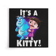 It's a Kitty - Canvas Print
