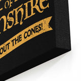 It's All About the Cones - Canvas Print