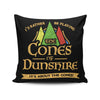 It's All About the Cones - Throw Pillow